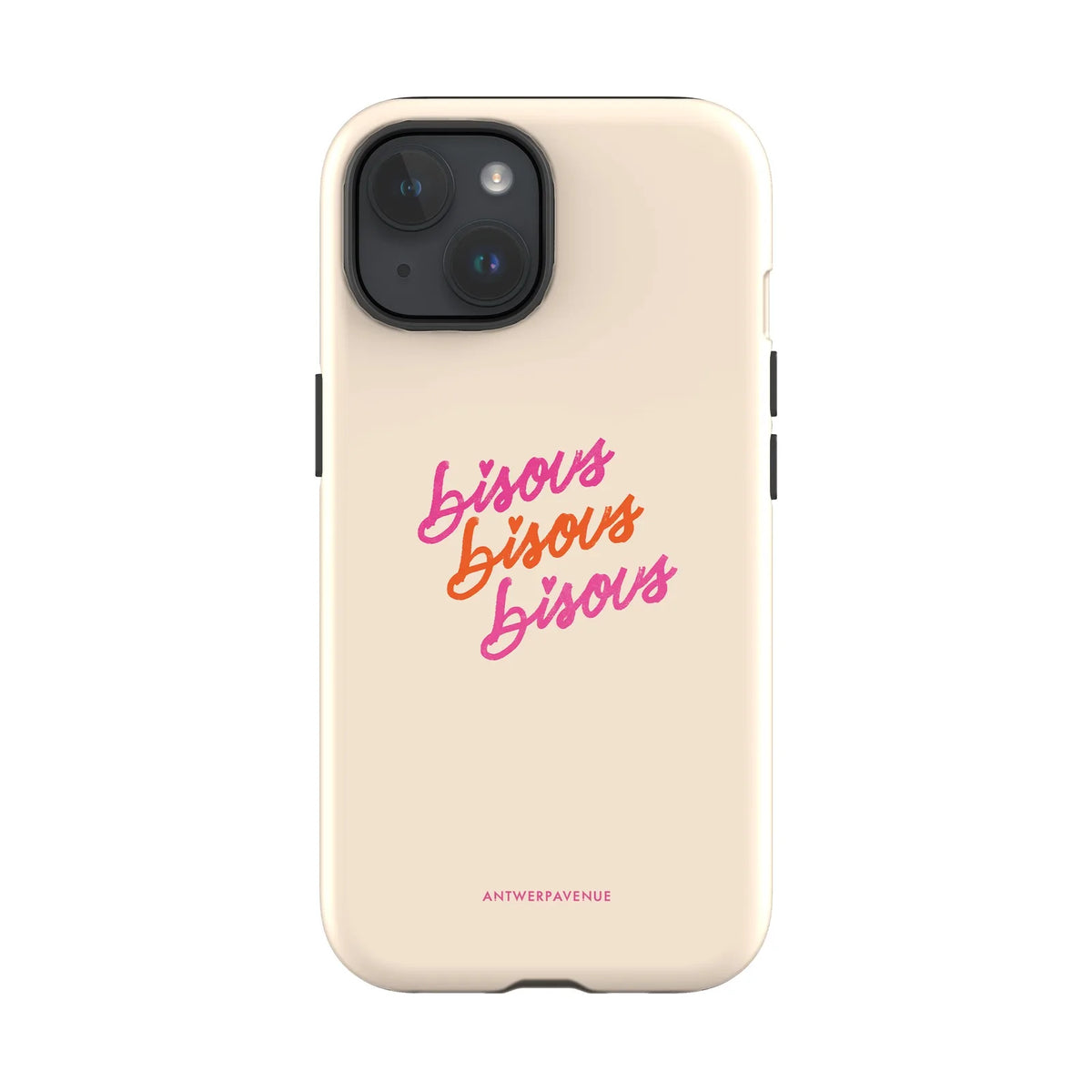 Bisous Bisous - Case - iPhone 15 mockup