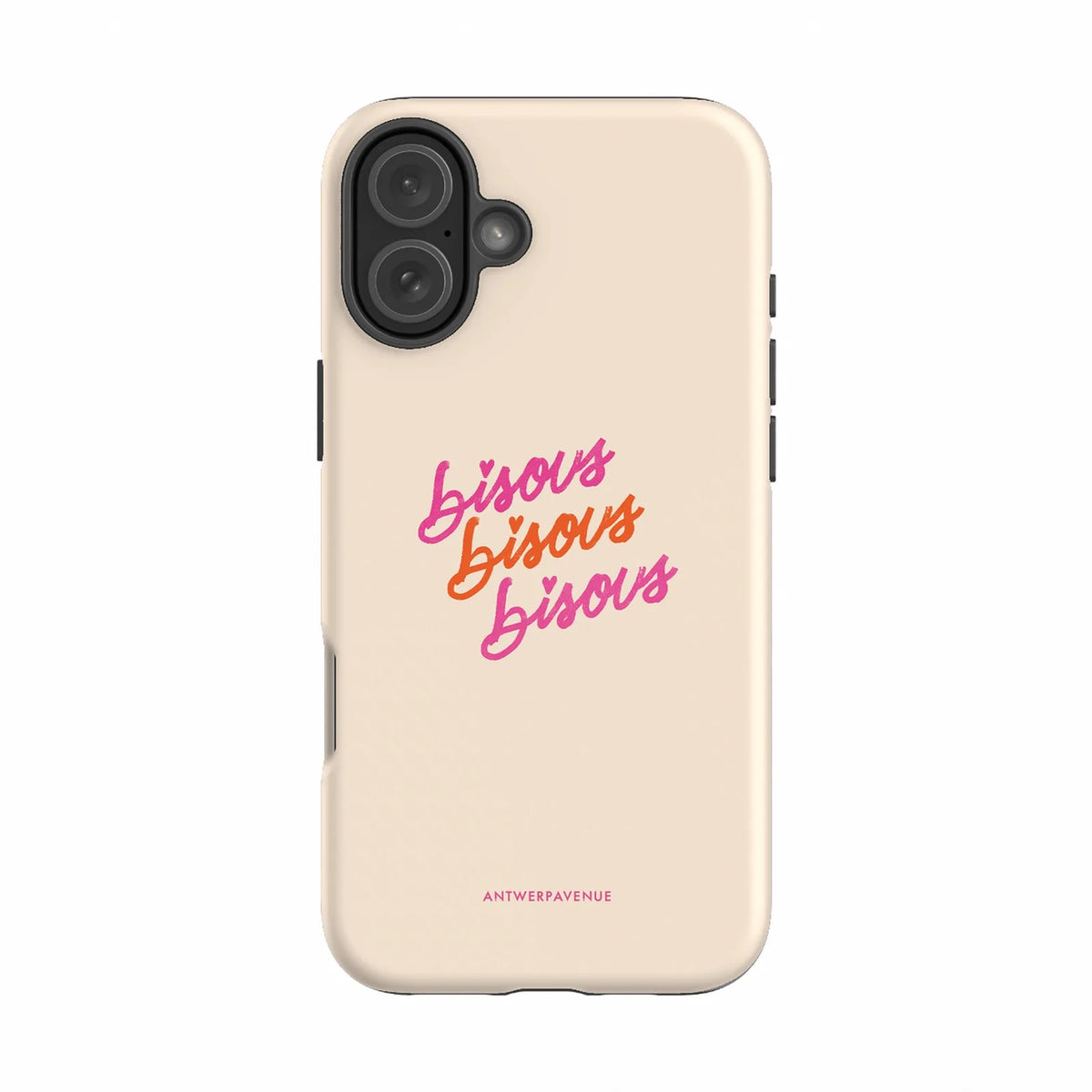 Bisous Bisous - Case - iPhone 16 Plus mockup