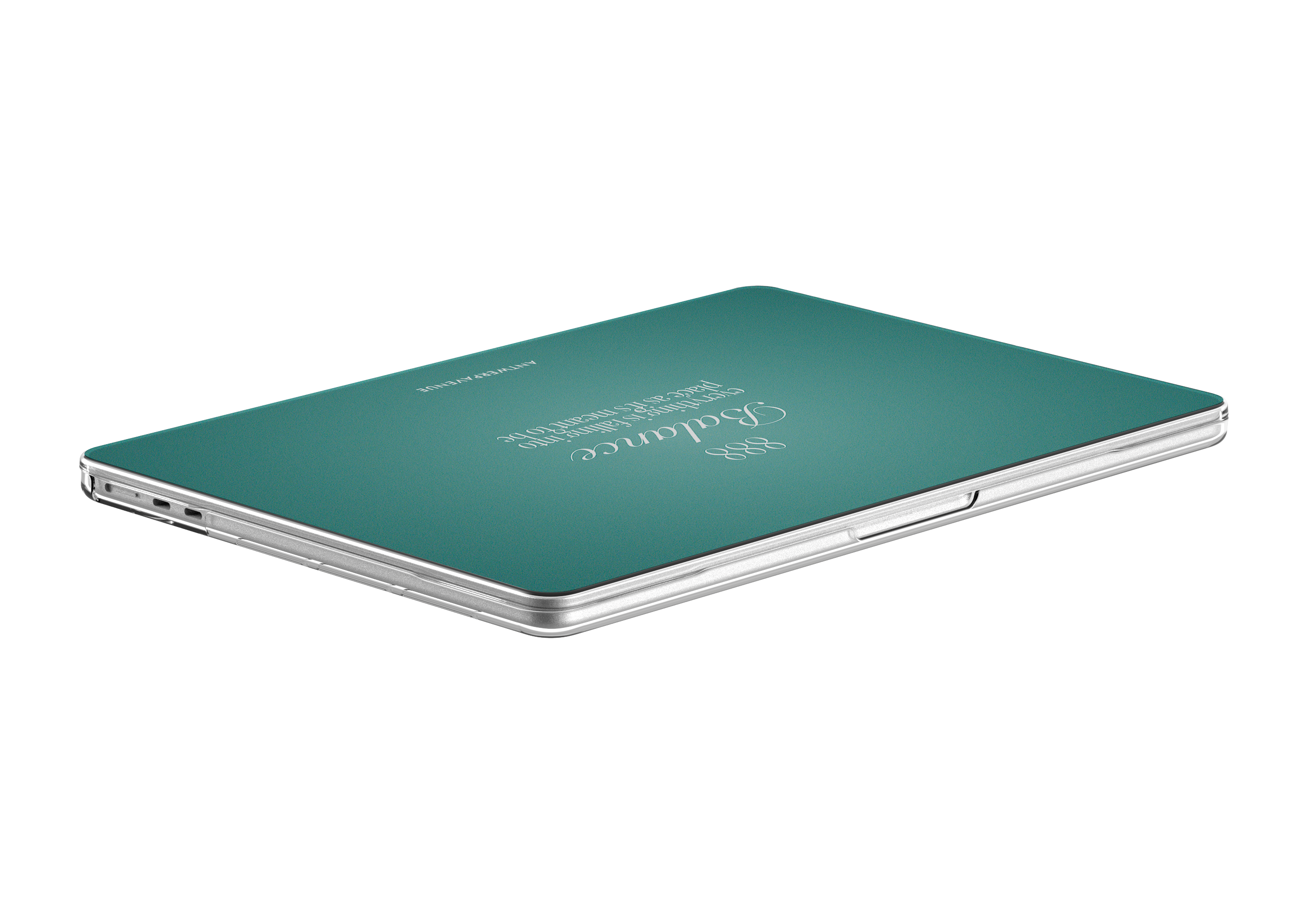 888 Balance - Green - MacBook Case