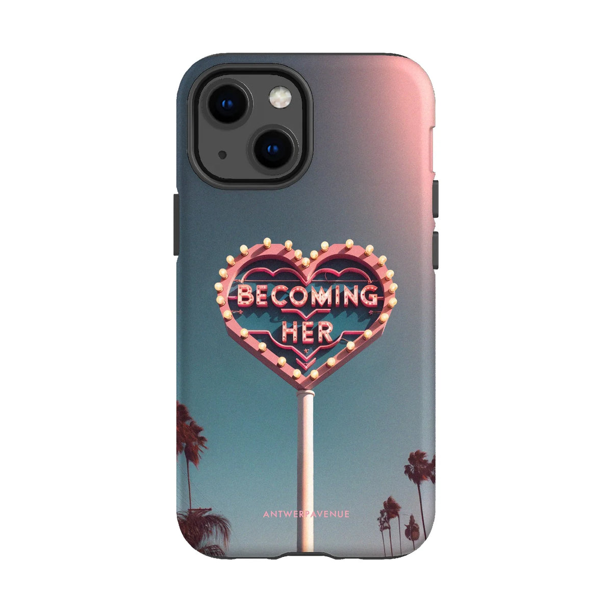 Becoming Her - Case - iPhone 13 Mini mockup