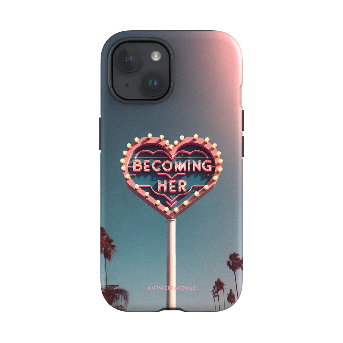 Becoming Her - Case - iPhone 15 mockup