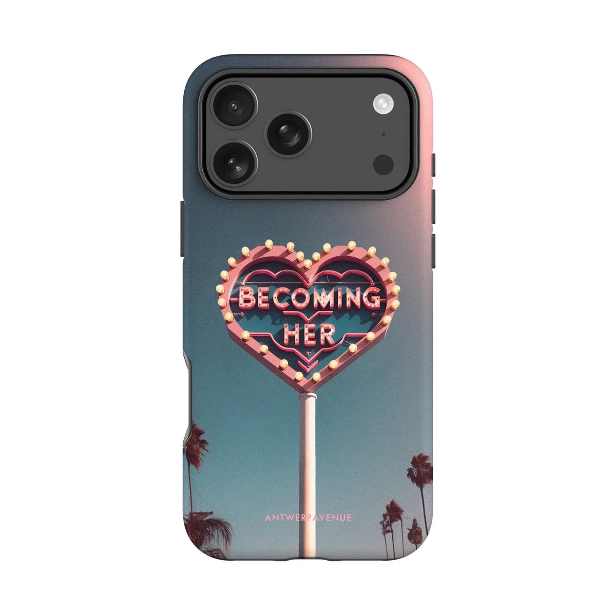 Becoming Her - Case - iPhone Pro mockup