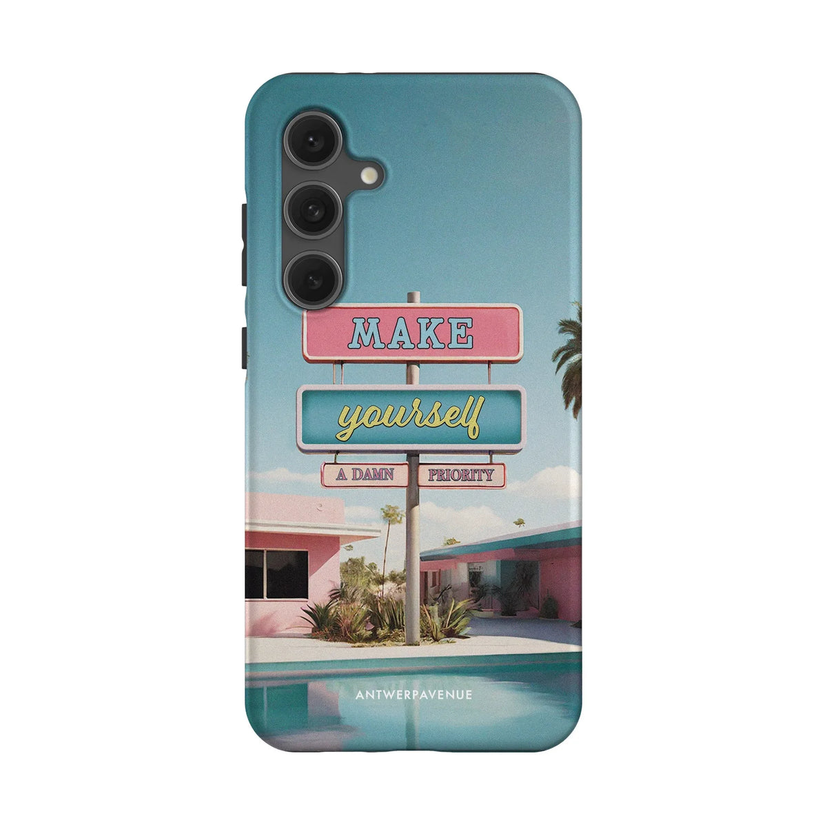Damn Priority - Case - Galaxy S24 FE mockup