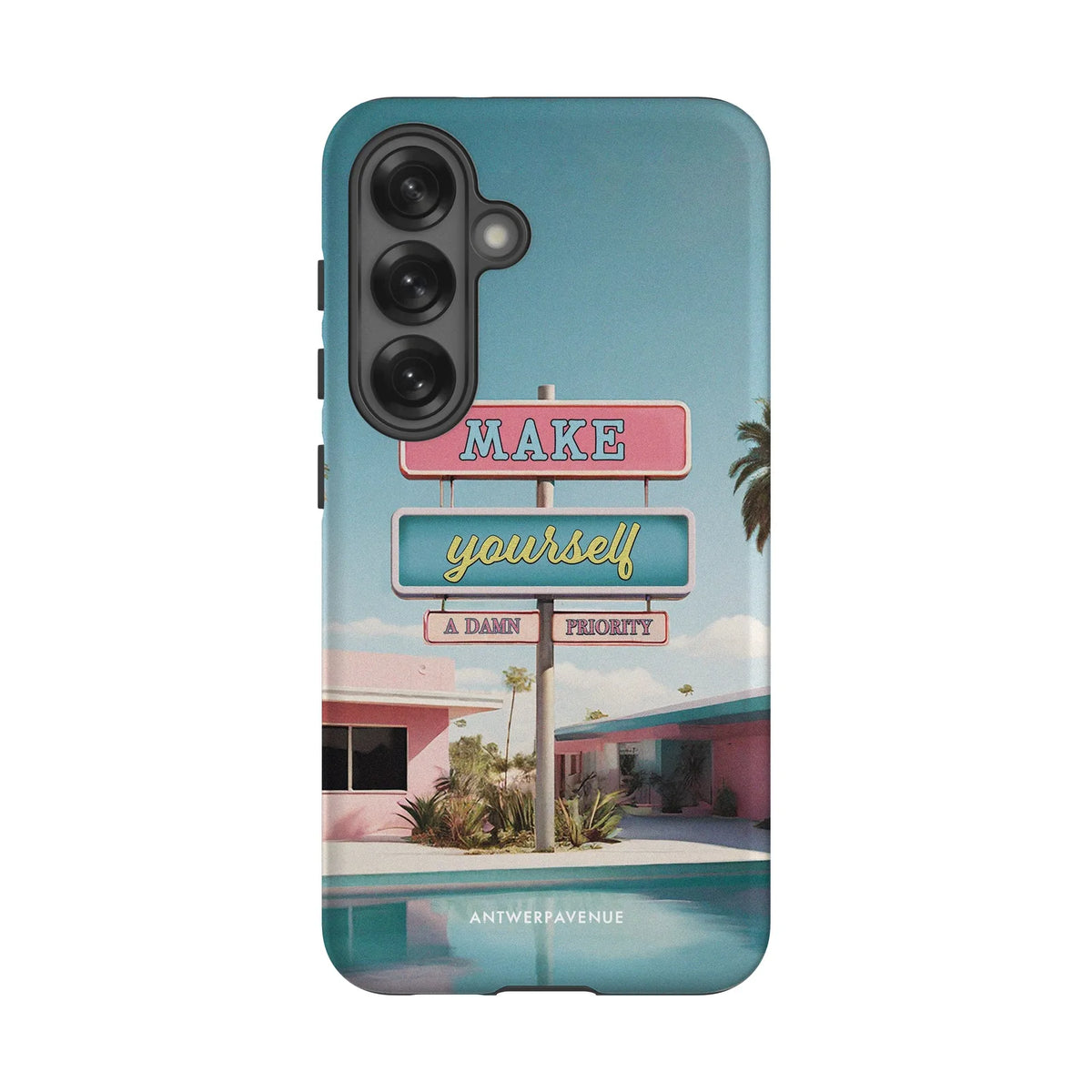 Damn Priority - Case - Galaxy S25 mockup