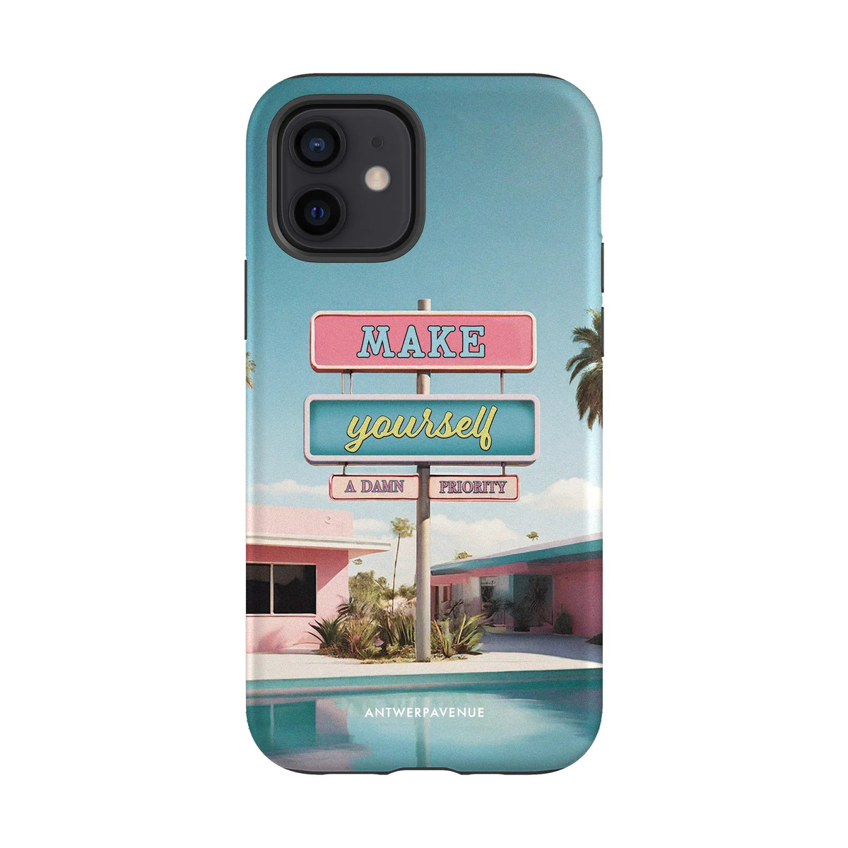 Damn Priority - Case - iPhone 12 mockup