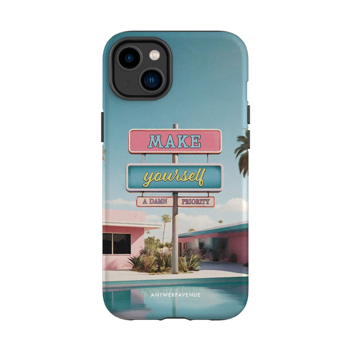 Damn Priority - Case - iPhone 14 Plus mockup