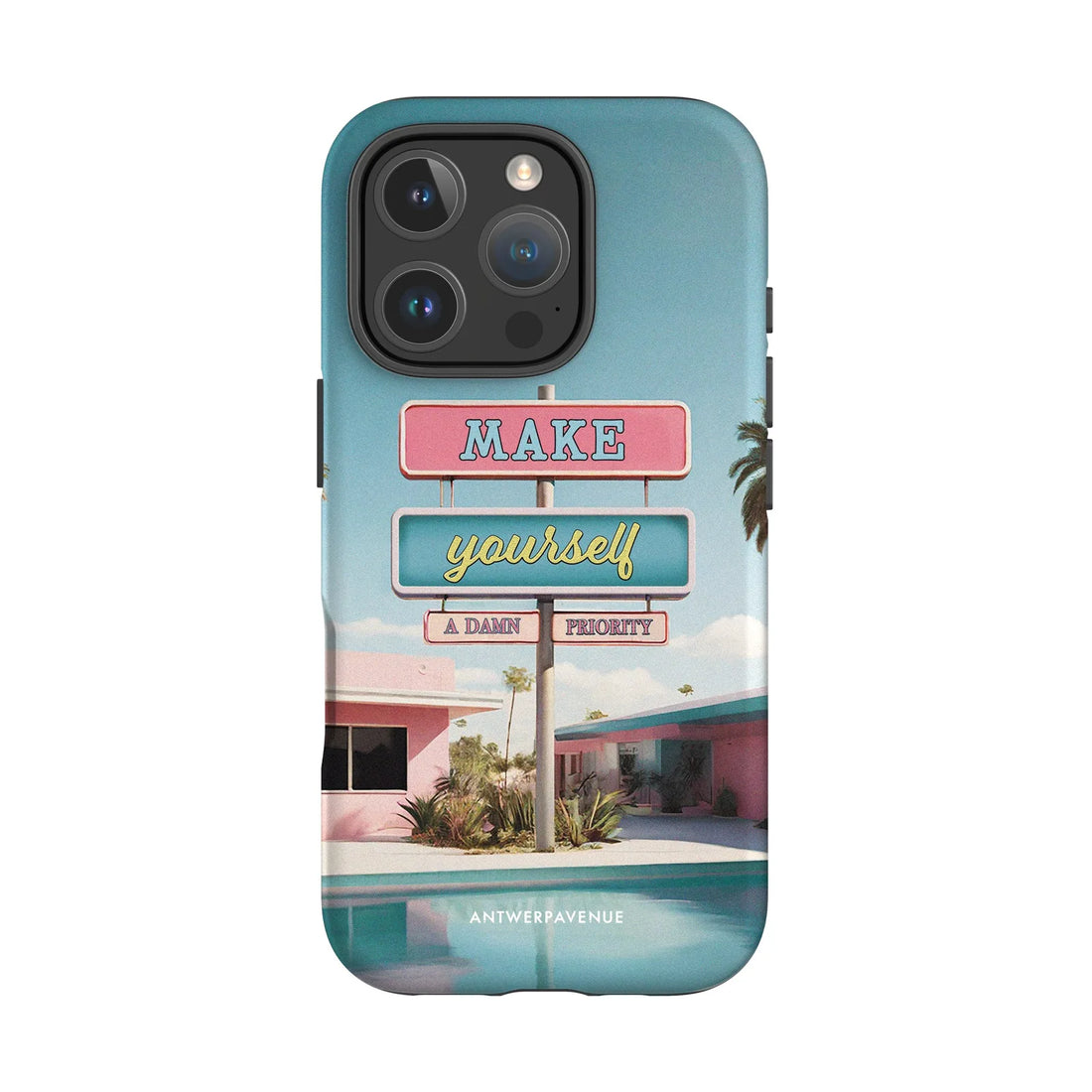Damn Priority - Case - iPhone 16 Pro mockup