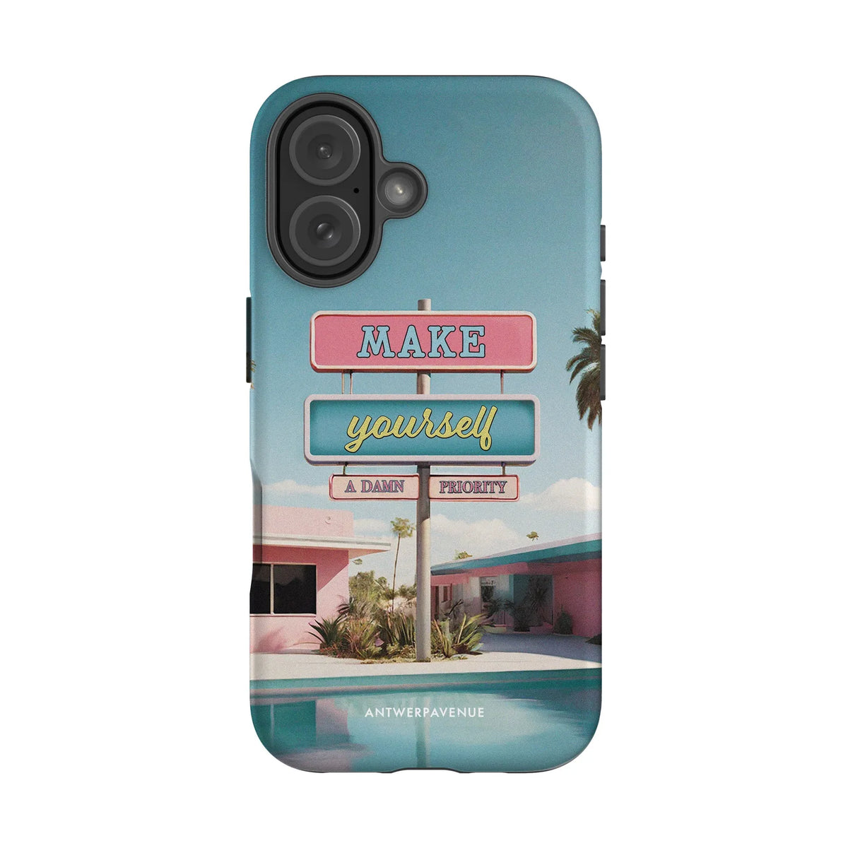 Damn Priority - Case - iPhone 16 mockup