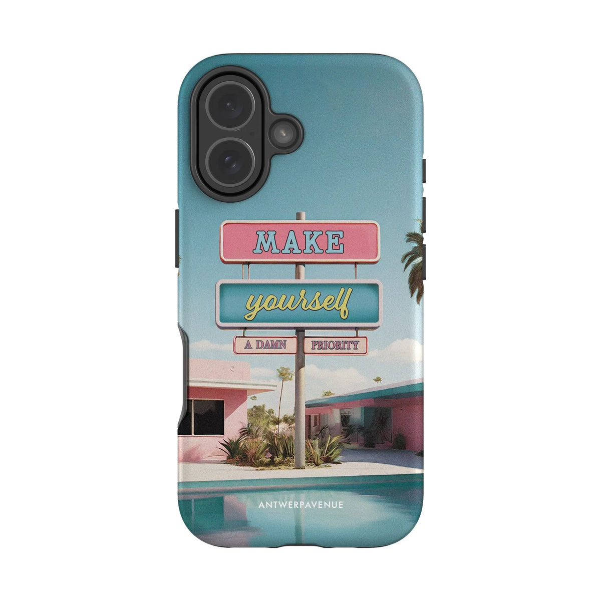 Damn Priority - Case - iPhone 17 mockup