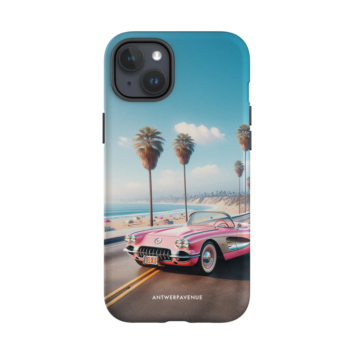 Driving Delulu - Case - iPhone 15 Plus mockup