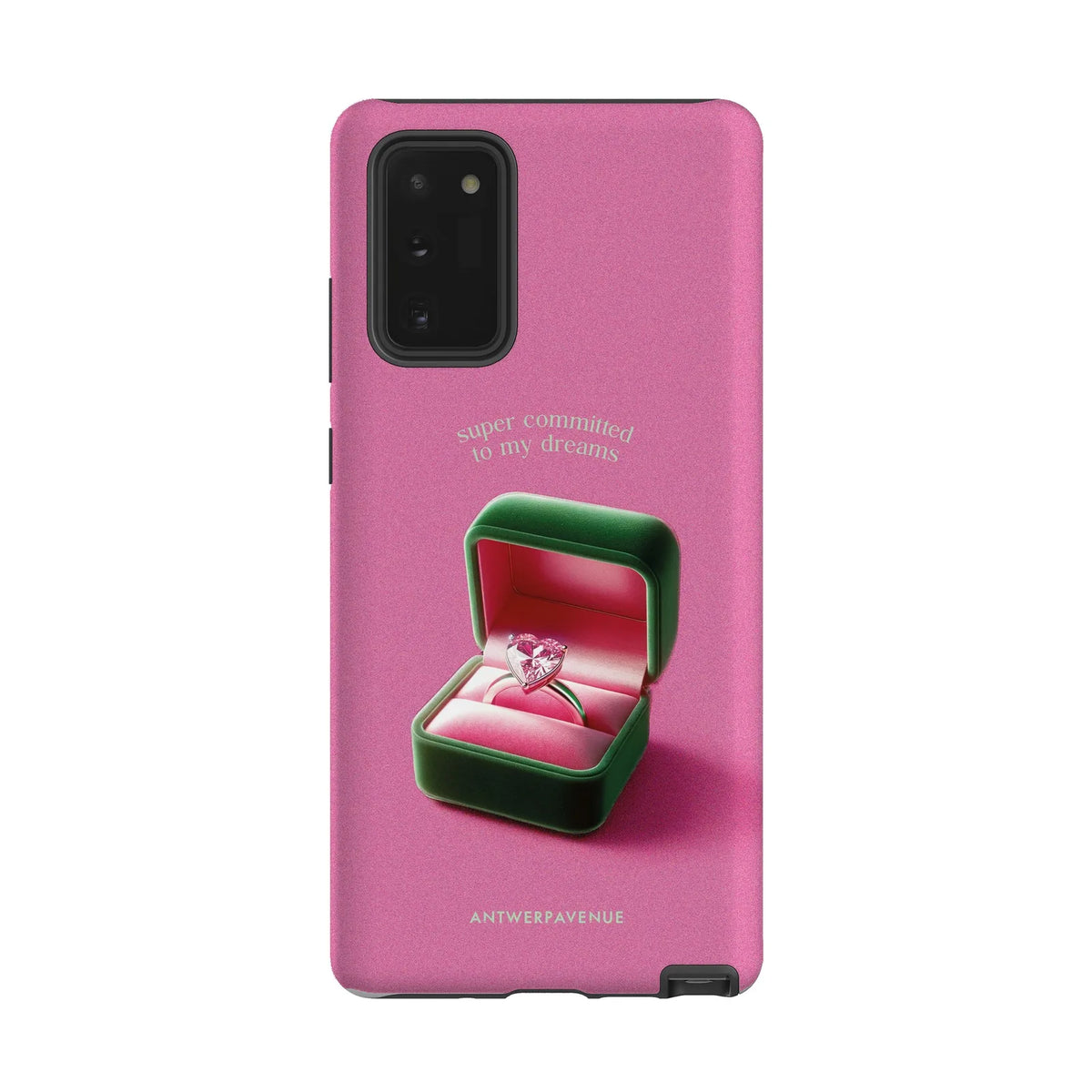 Committed To My Dreams - Case - Galaxy Note 20 mockup