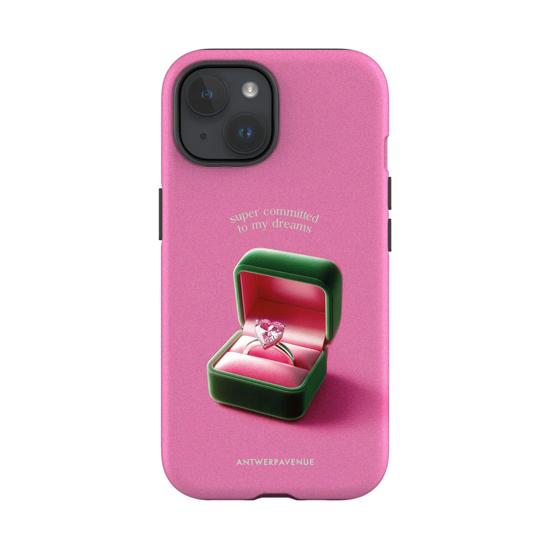 Committed To My Dreams - Case - iPhone 15 mockup