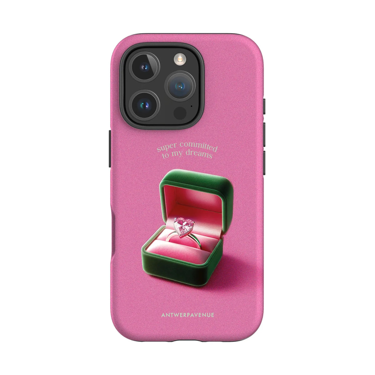 Committed To My Dreams - Case - iPhone 16 Pro mockup