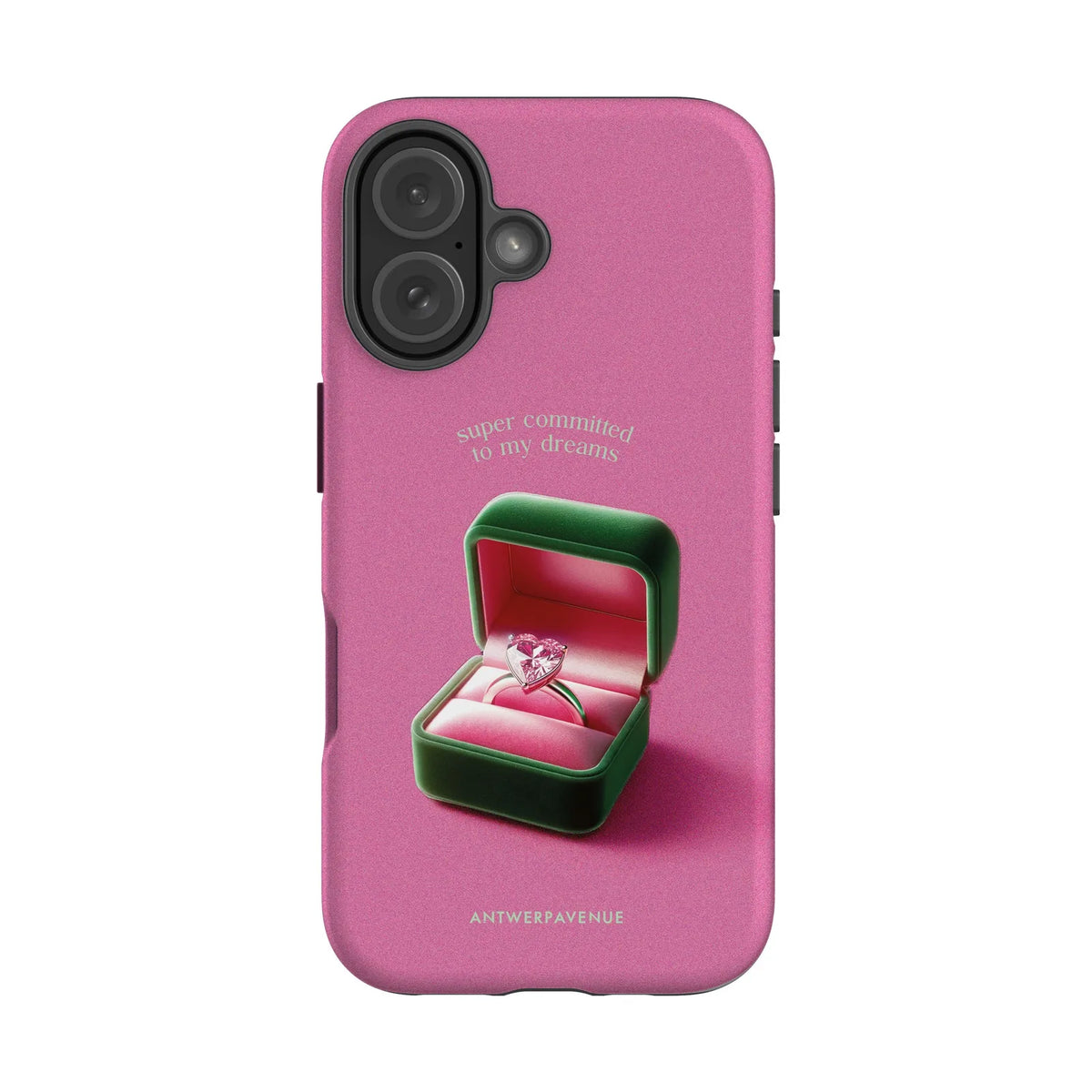 Committed To My Dreams - Case - iPhone 16 mockup