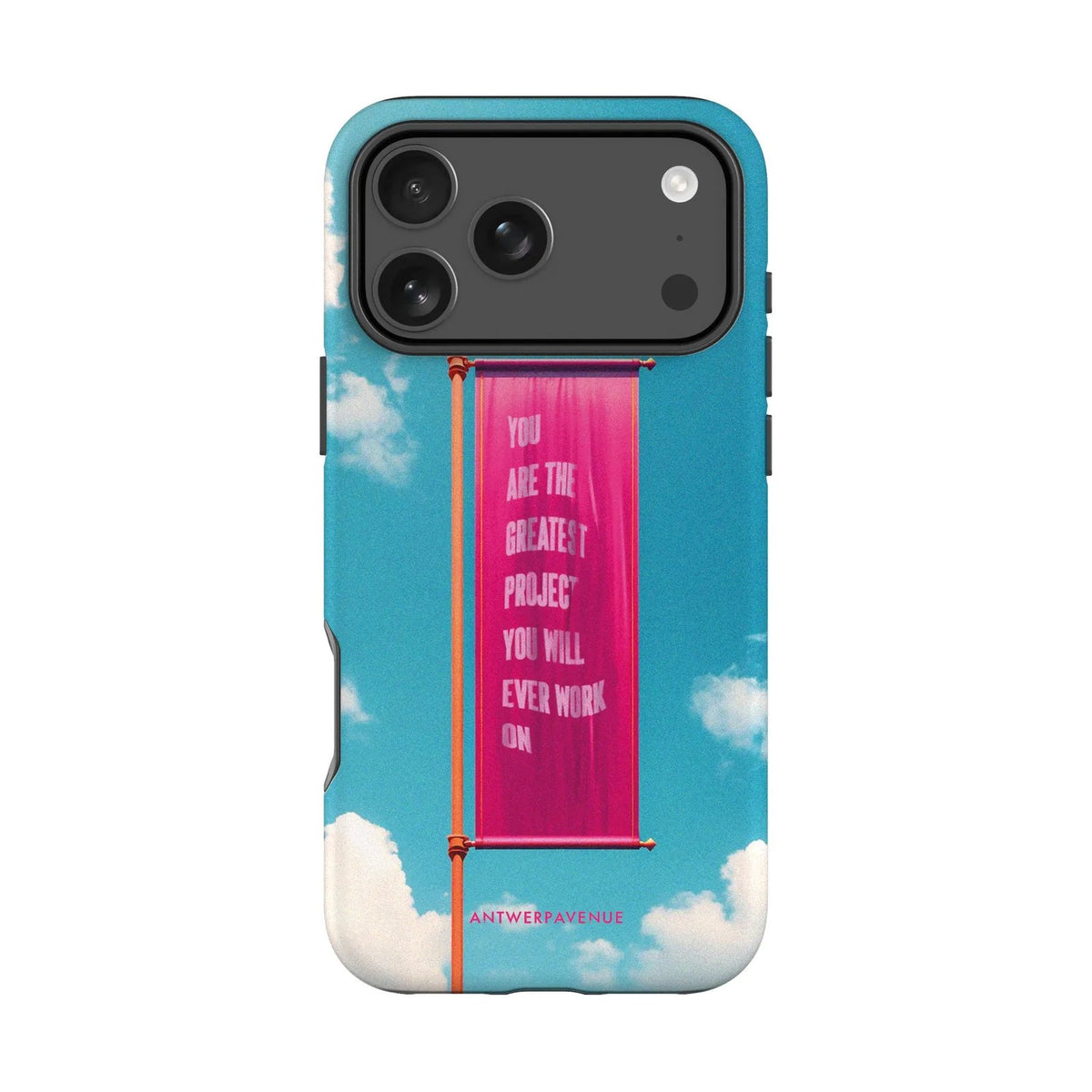 The Greatest Project - Case - iPhone Pro mockup