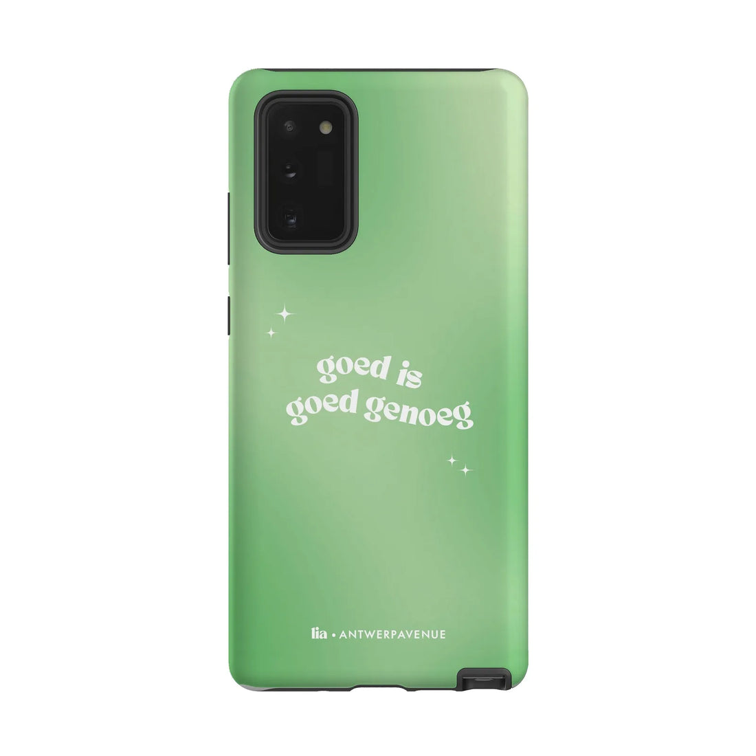 Goed Genoeg - Case - Galaxy Note 20 mockup