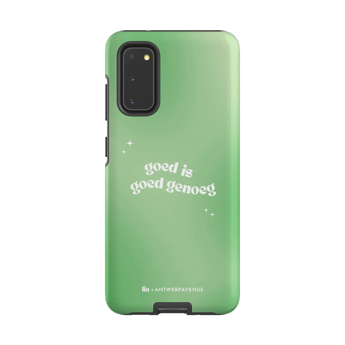 Goed Genoeg - Case - Galaxy S20 mockup