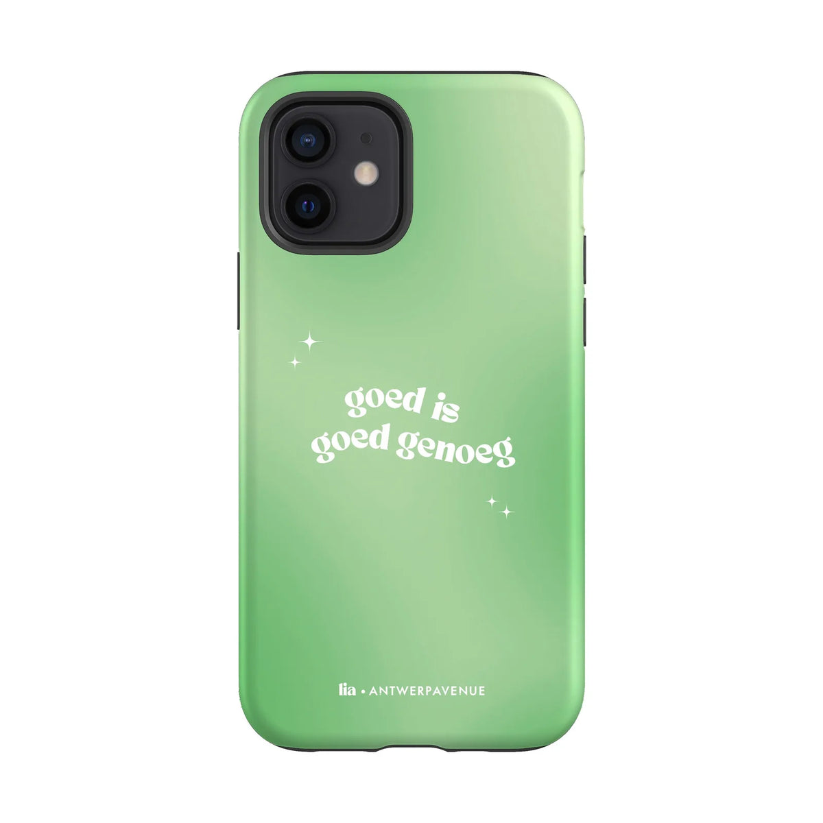 Goed Genoeg - Case - iPhone 12 mockup