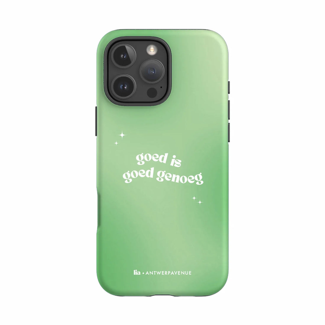 Goed Genoeg - Case - iPhone 16 Pro Max mockup
