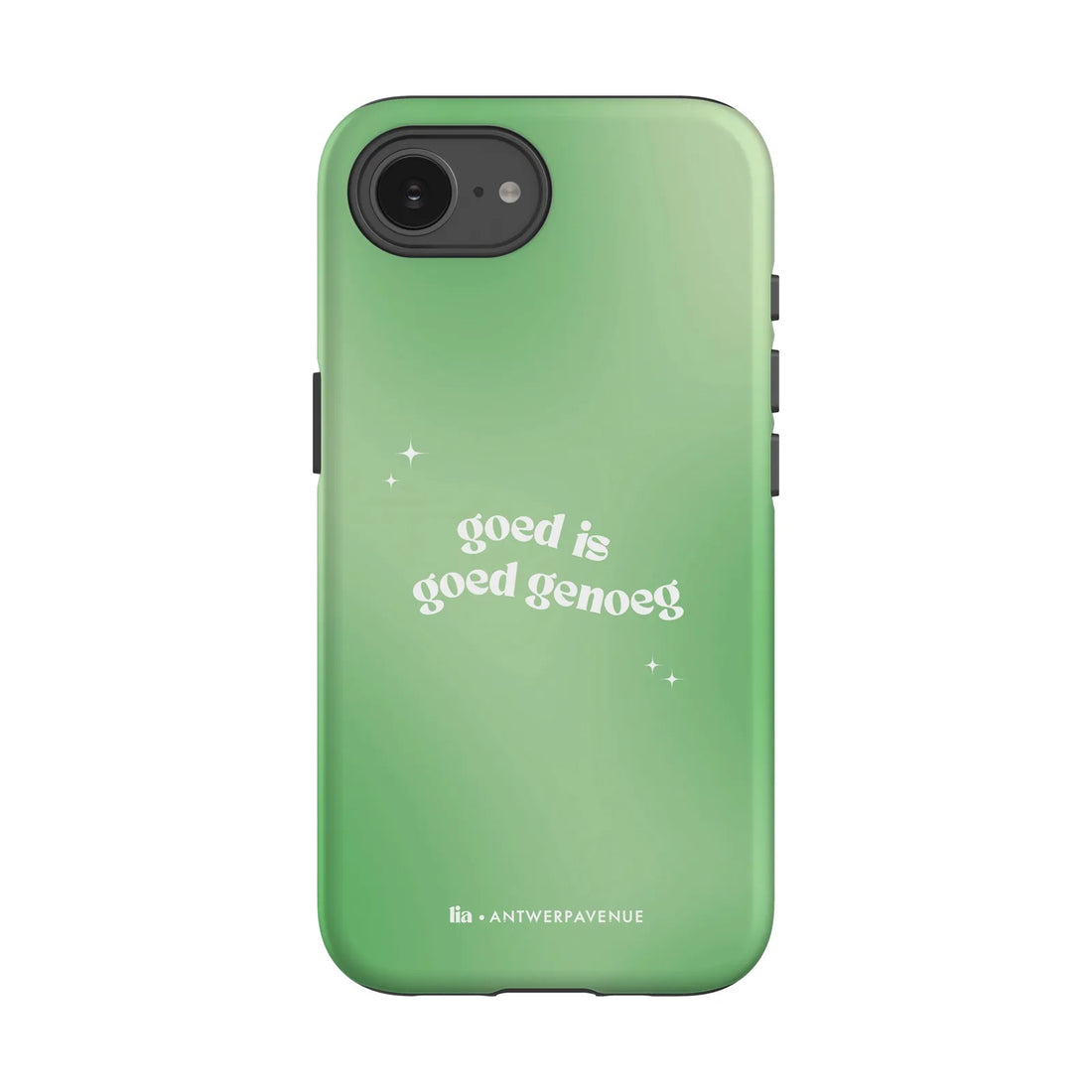 Goed Genoeg - Case - iPhone 16e mockup