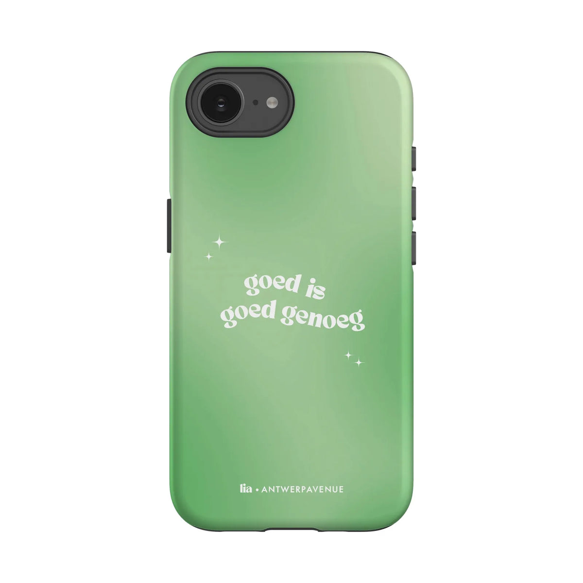 Goed Genoeg - Case - iPhone 16e mockup