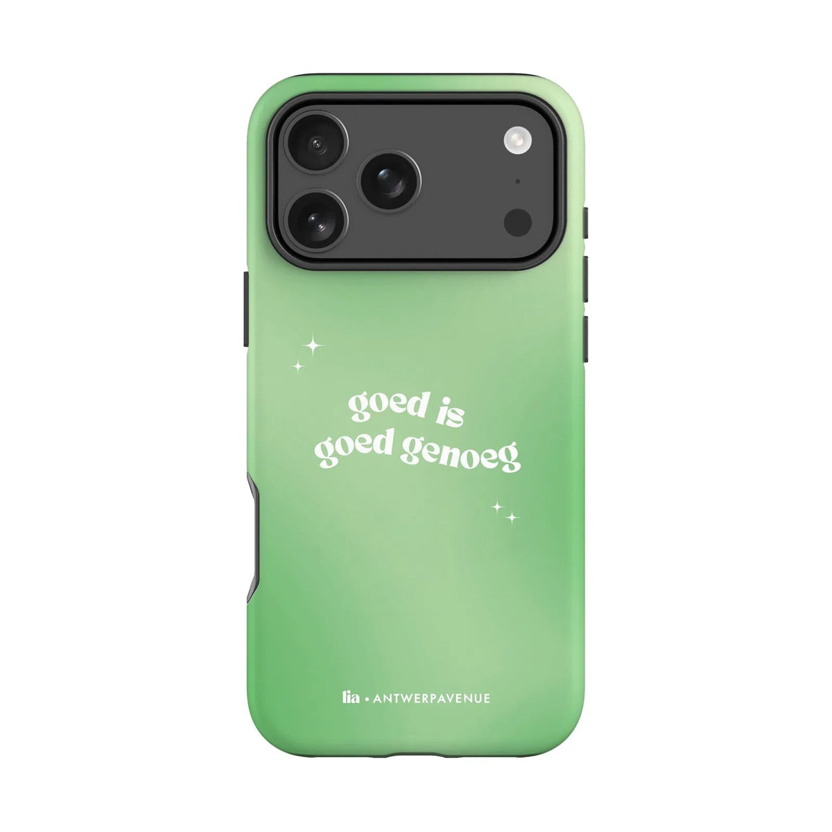 Goed Genoeg - Case - iPhone Pro mockup
