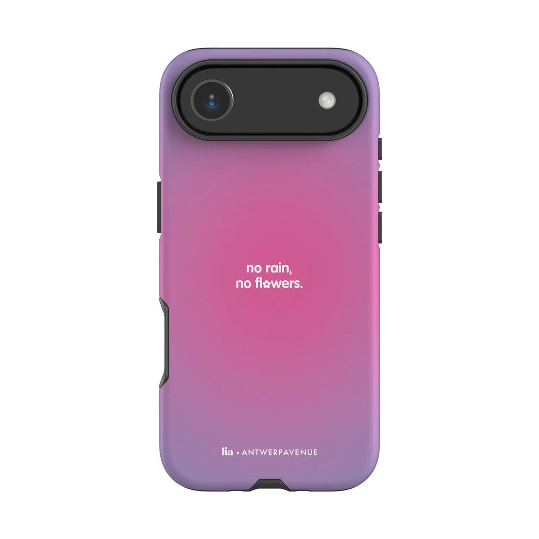 No Rain, No Flowers - Case - iPhone 17 Air mockup