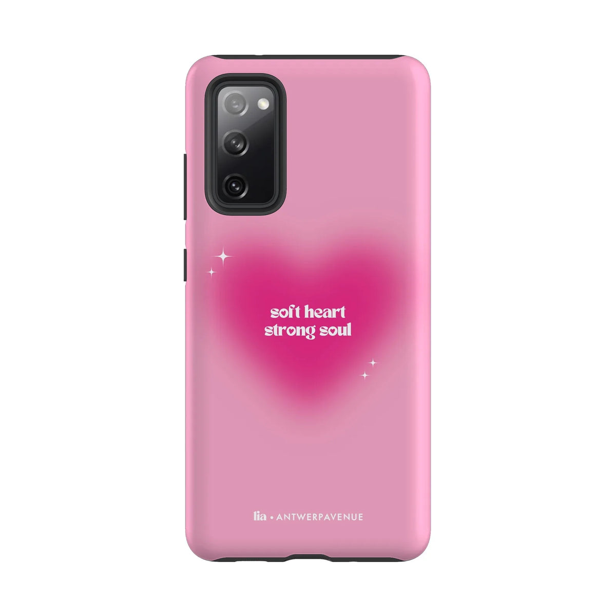 Soft Heart, Strong Soul - Case - Galaxy S20 FE mockup