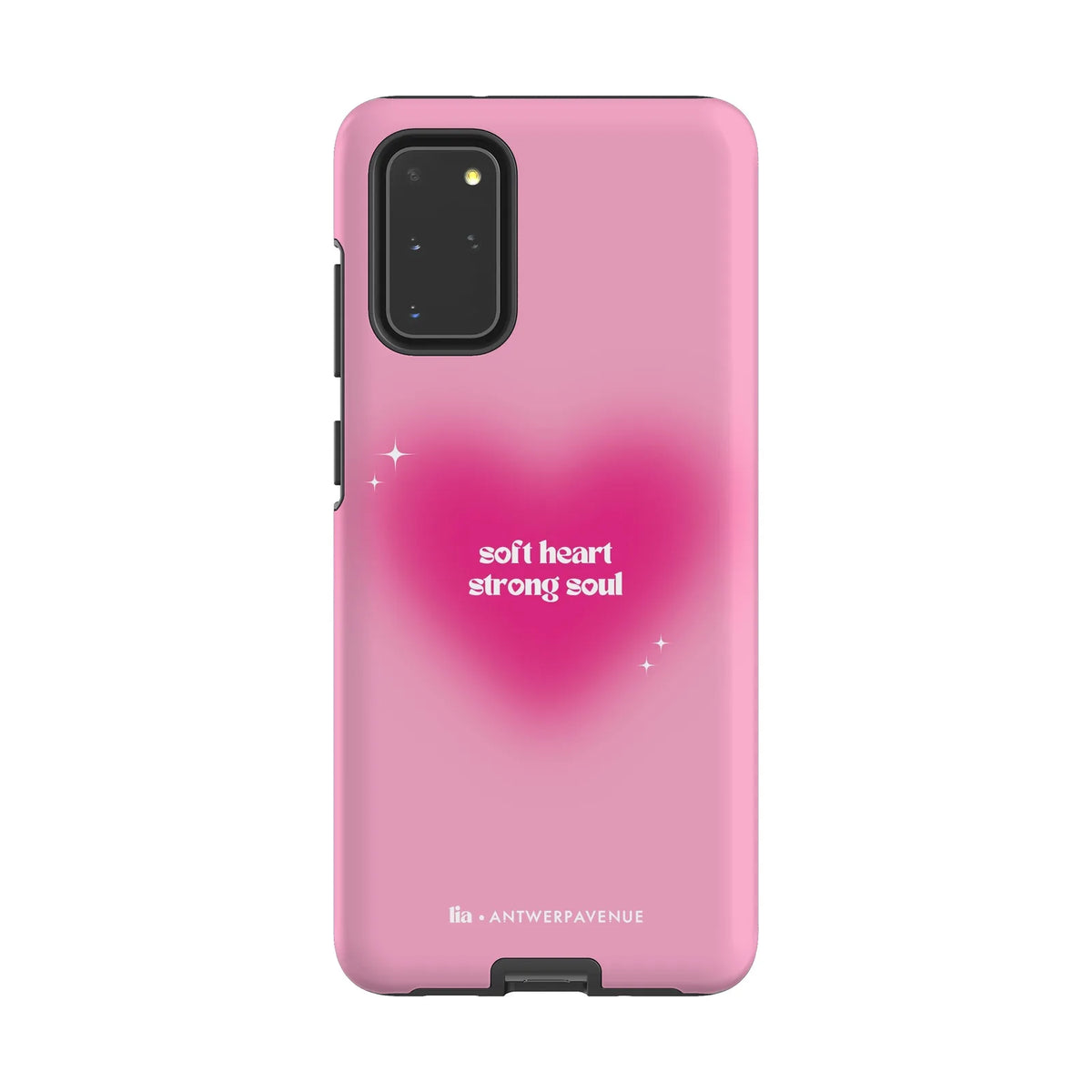 Soft Heart, Strong Soul - Case - Galaxy S20 Plus mockup