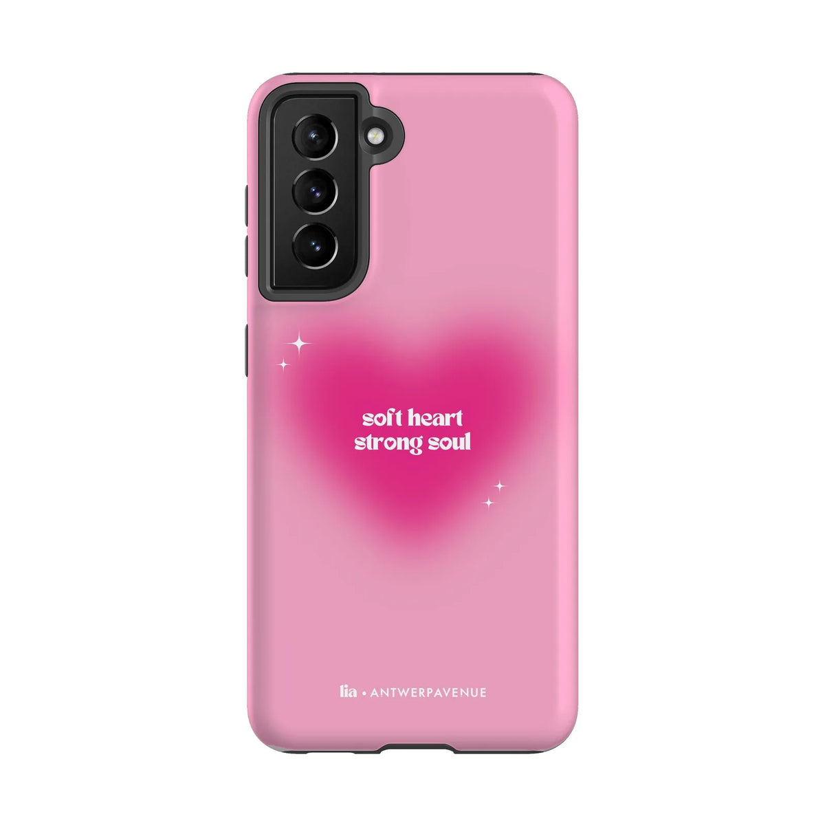 Soft Heart, Strong Soul - Case - Galaxy S21 mockup
