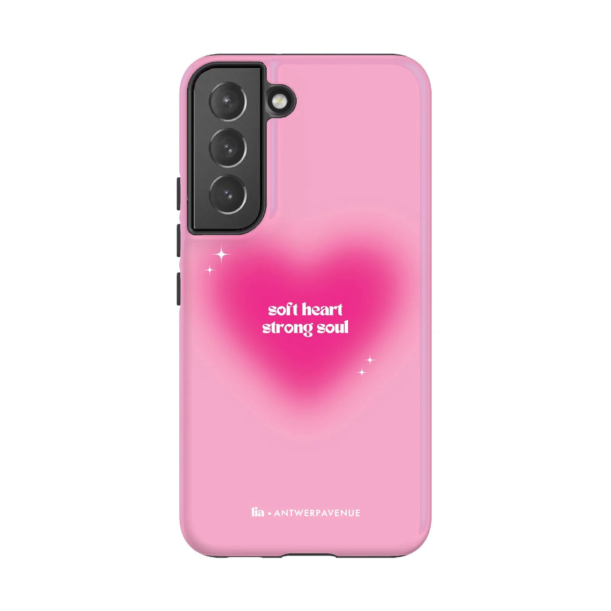 Soft Heart, Strong Soul - Case - Galaxy S22 mockup