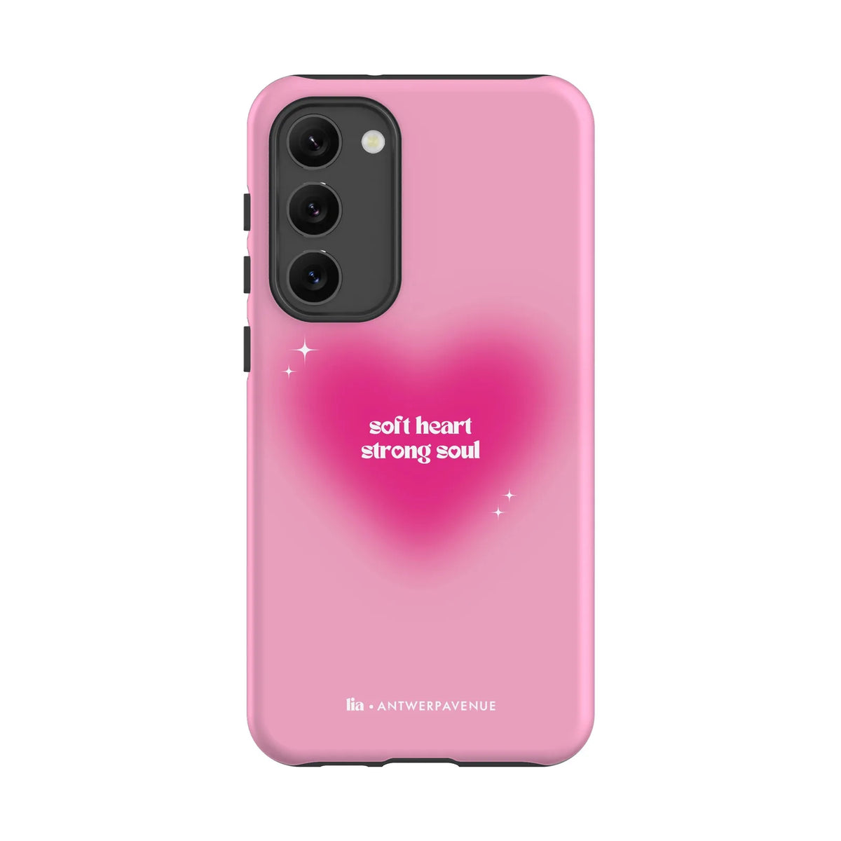 Soft Heart, Strong Soul - Case - Galaxy S23 Plus mockup