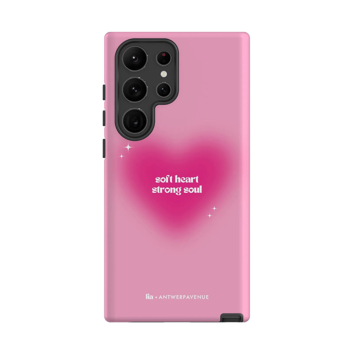 Soft Heart, Strong Soul - Case - Galaxy S23 Ultra mockup