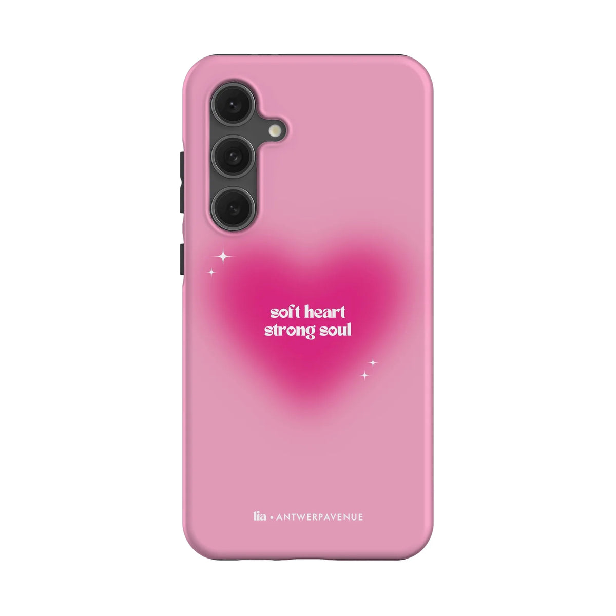 Soft Heart, Strong Soul - Case - Galaxy S24 FE mockup