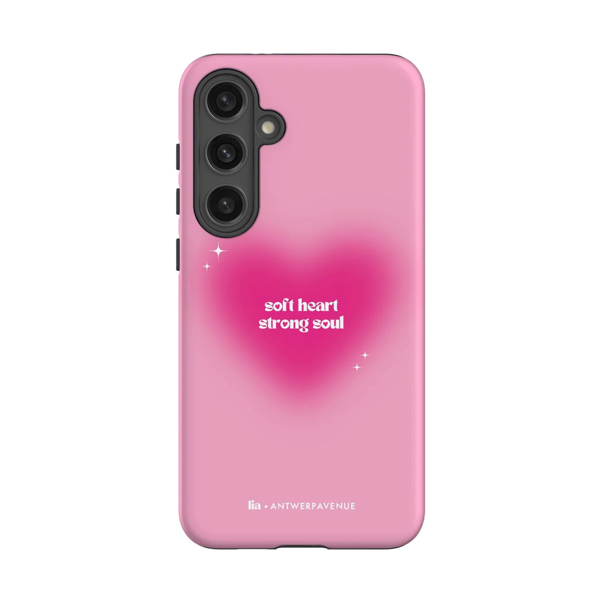 Soft Heart, Strong Soul - Case - Galaxy S24 Plus mockup