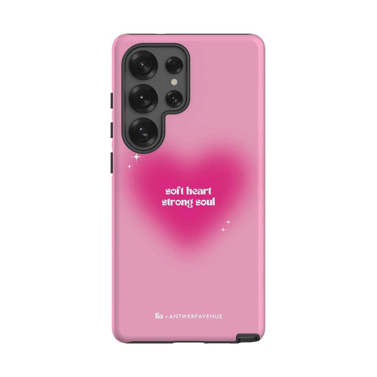 Soft Heart, Strong Soul - Case - Galaxy S25 Ultra mockup