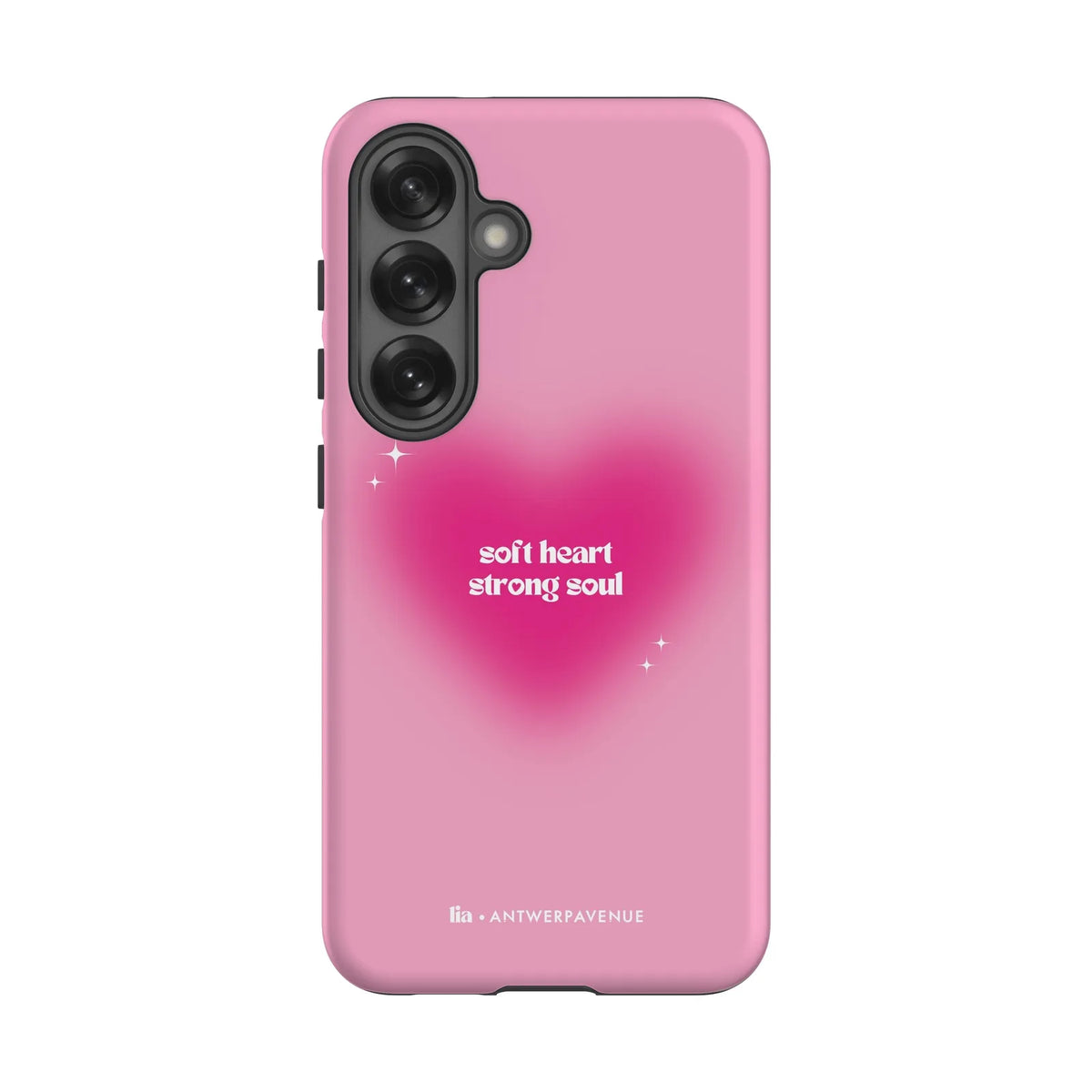 Soft Heart, Strong Soul - Case - Galaxy S25 mockup