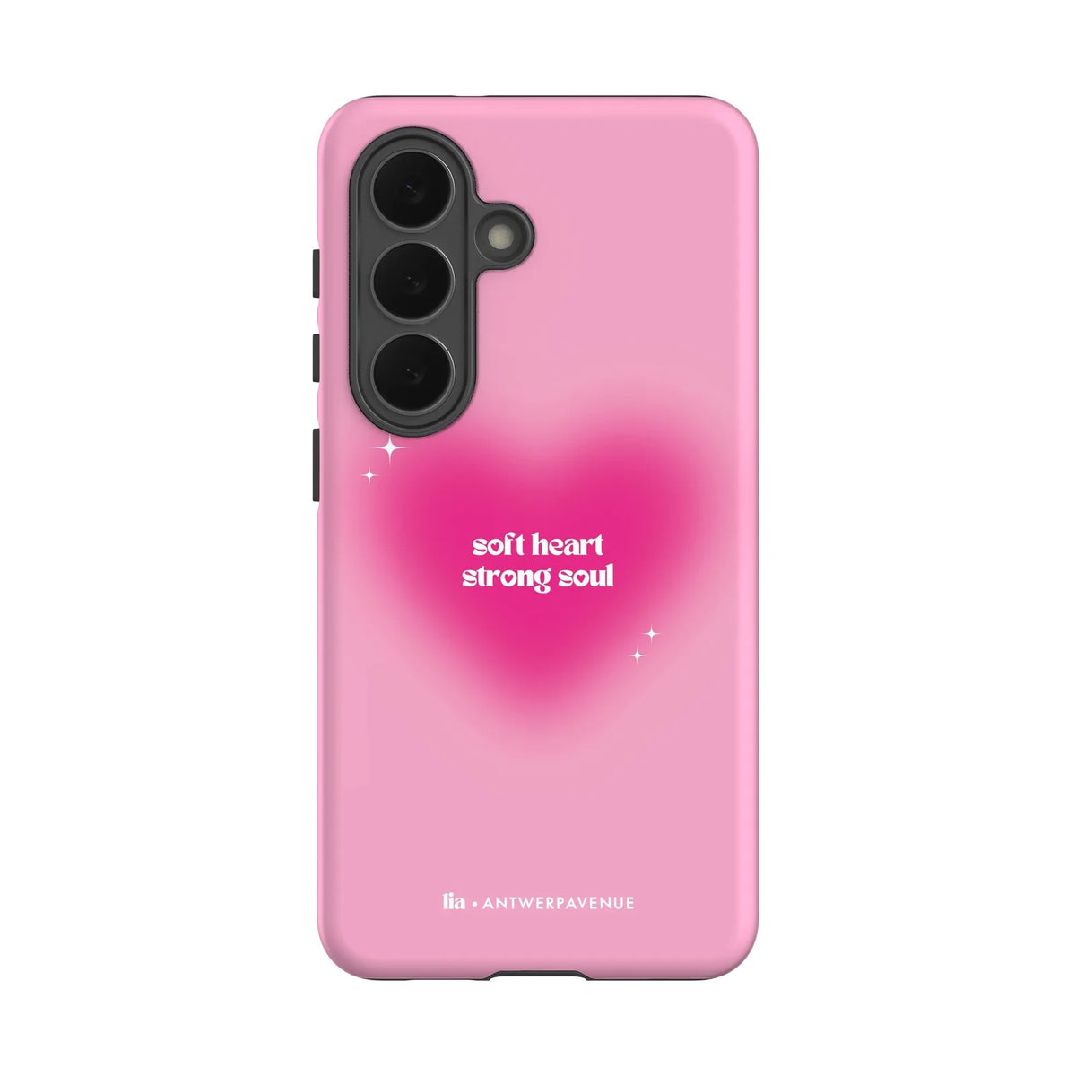 Soft Heart, Strong Soul - Case - Galaxy S26 mockup