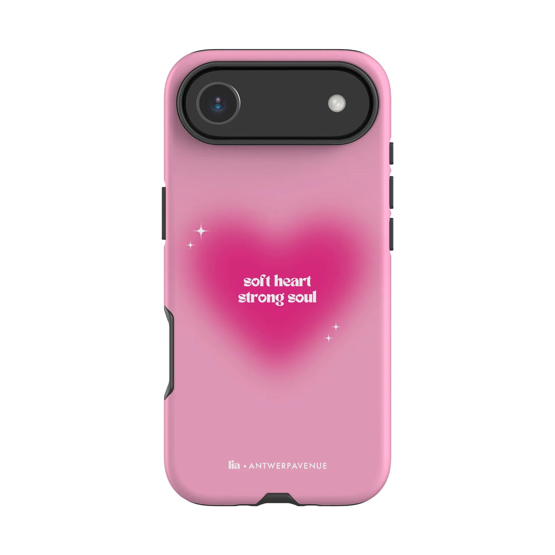 Soft Heart, Strong Soul - Case - iPhone 17 Air mockup