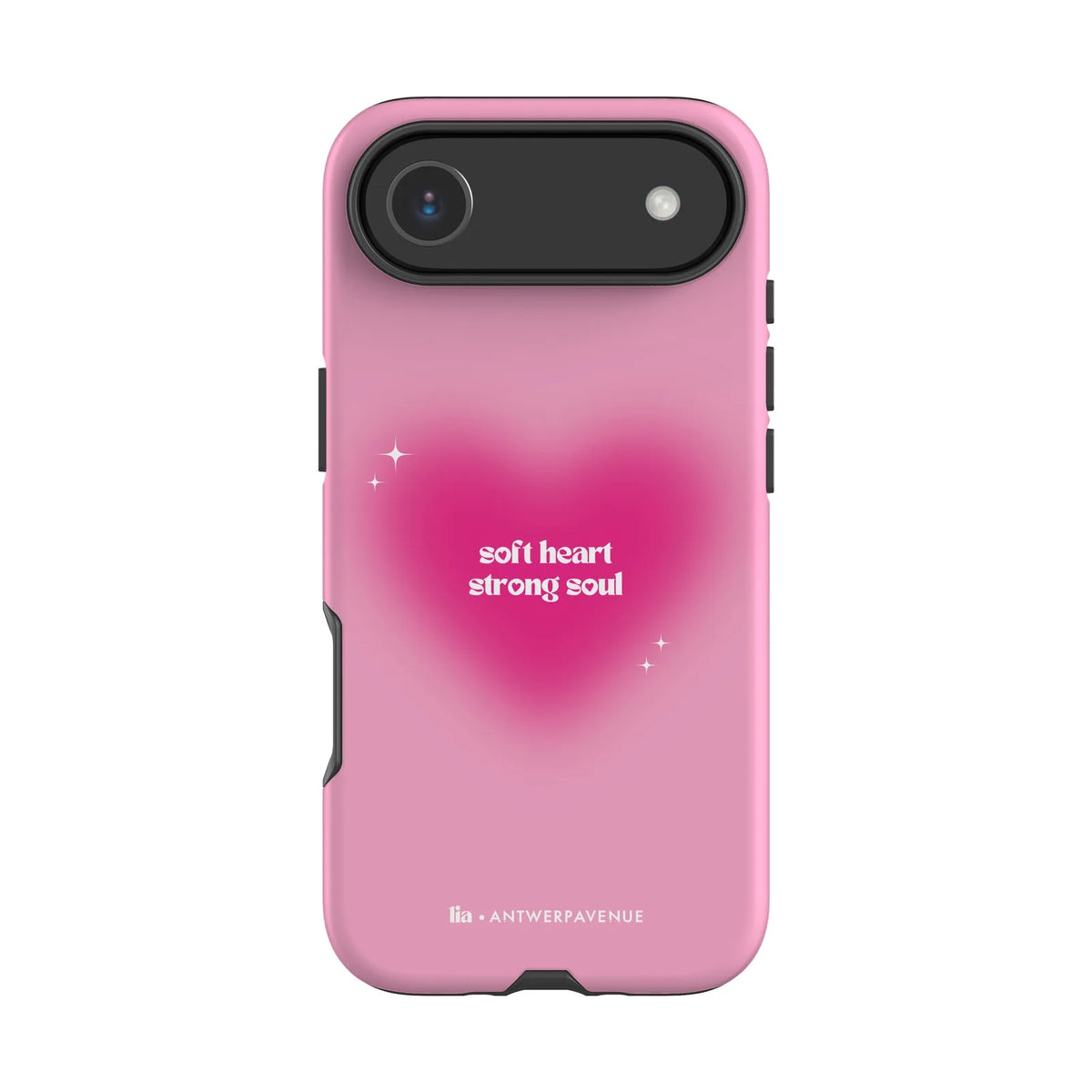 Soft Heart, Strong Soul - Case - iPhone 17 Air mockup