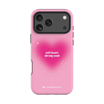 Soft Heart, Strong Soul - Case - iPhone Pro mockup
