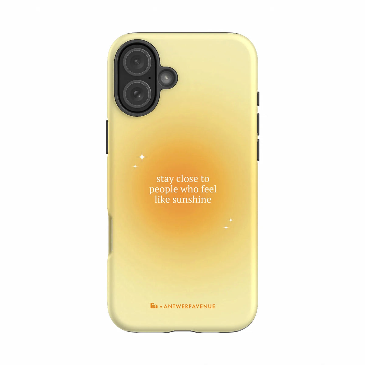 Sunshine - Case - iPhone 16 Plus mockup