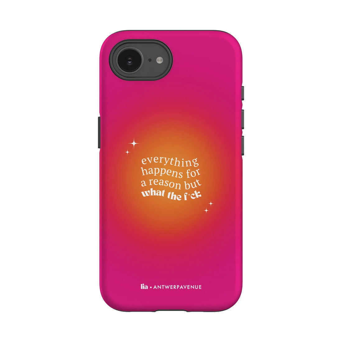 Everything Happens For A Reason - Case - iPhone 16e mockup
