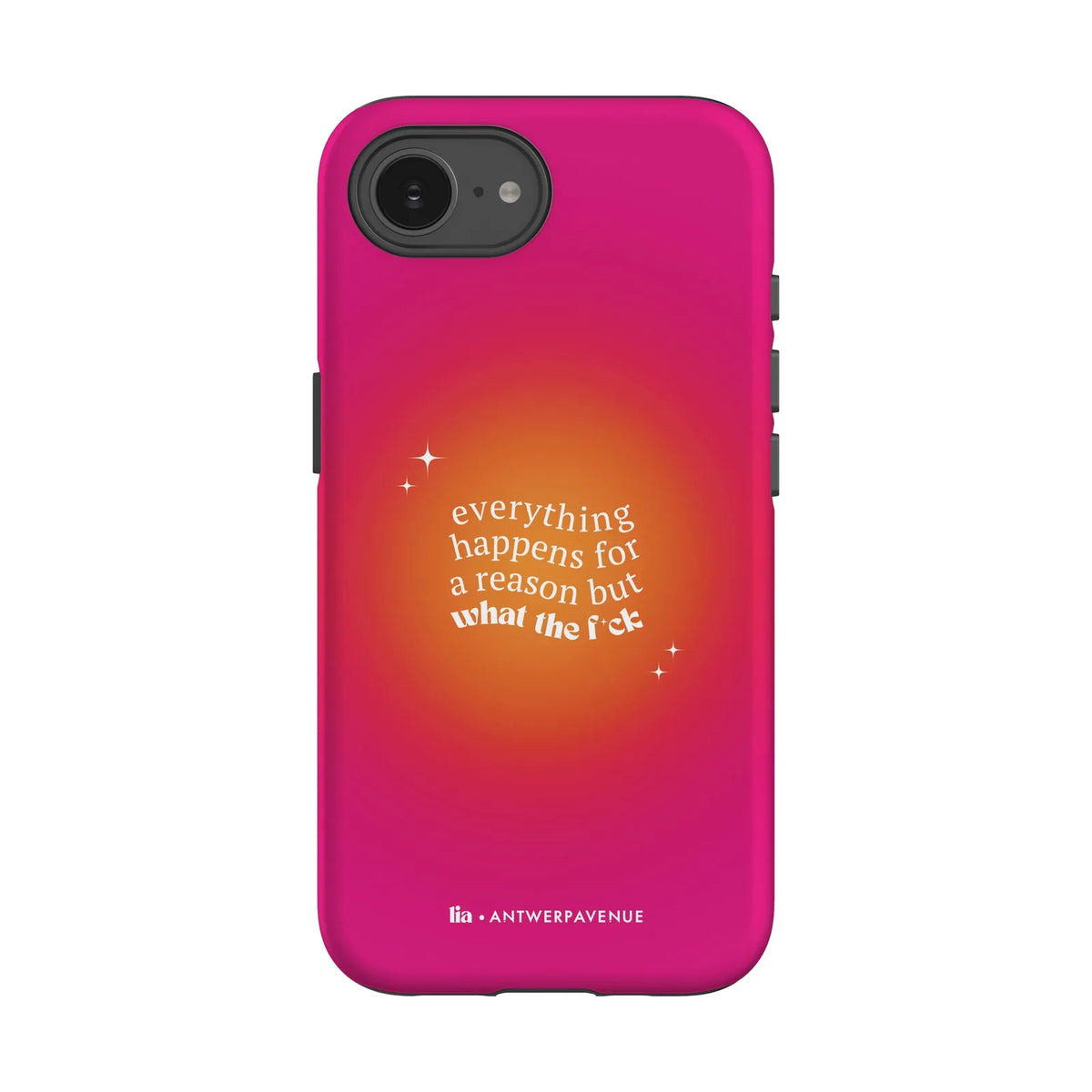 Everything Happens For A Reason - Case - iPhone 16e mockup