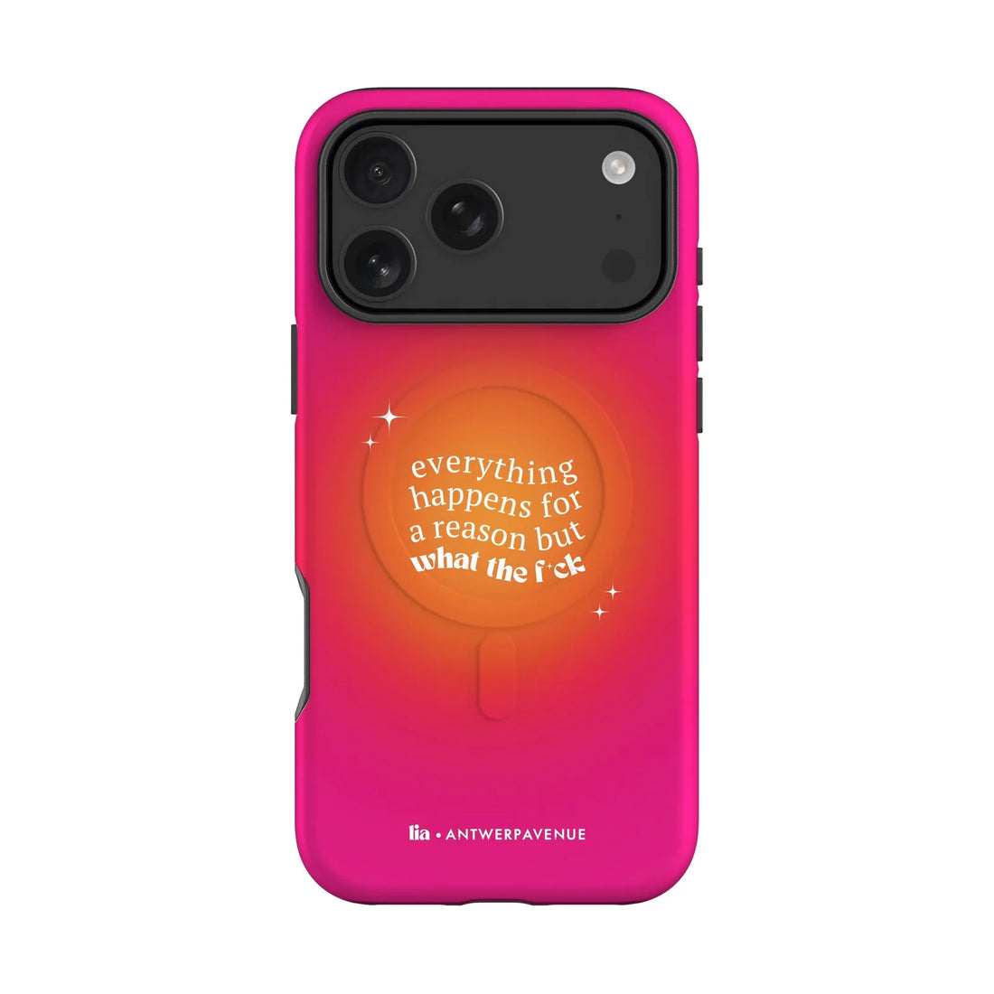 Everything Happens For A Reason - Case - iPhone 17 Pro Max MagSafe mockup