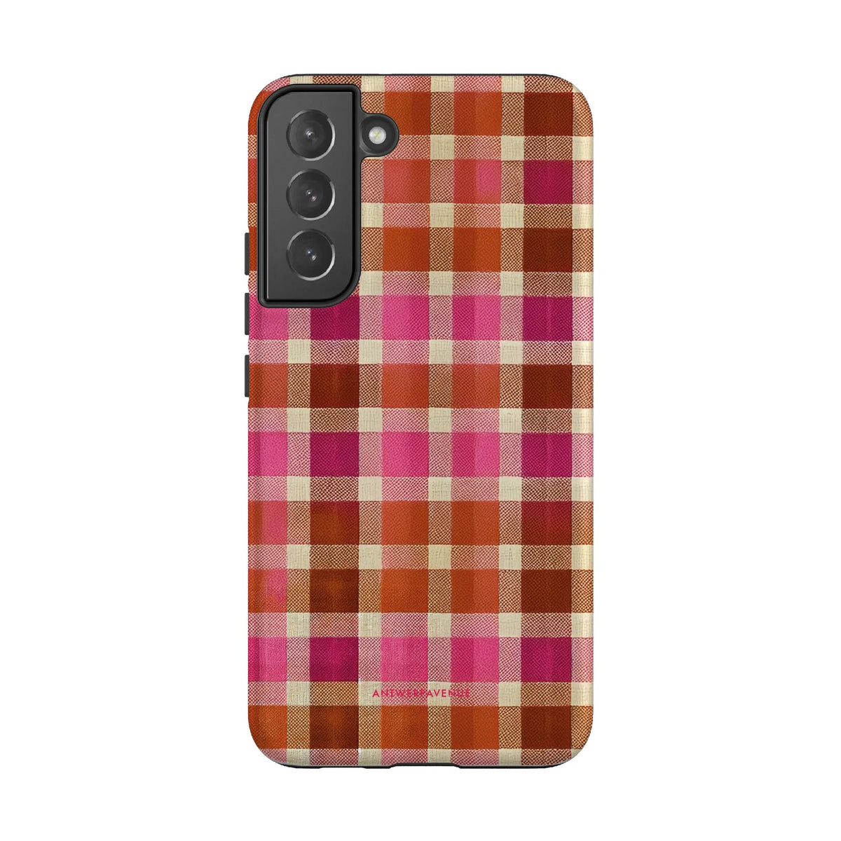 Pumpkin Plaid  - Case - Galaxy S22 Plus mockup