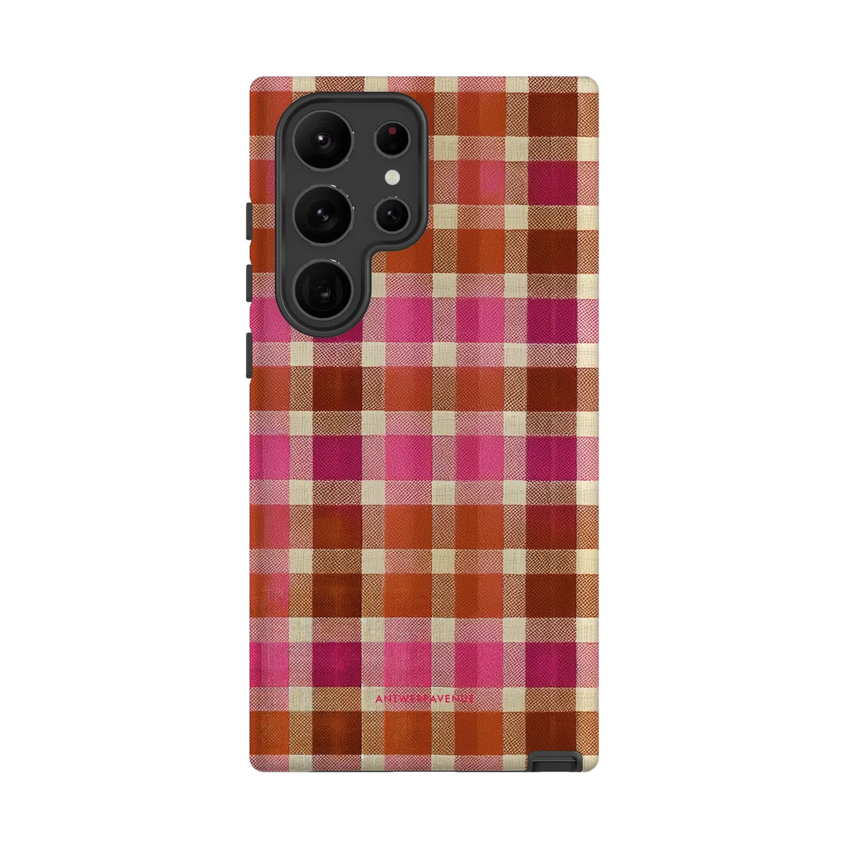Pumpkin Plaid  - Case - Galaxy S23 Ultra mockup