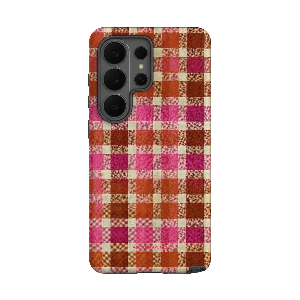Pumpkin Plaid  - Case - Galaxy S26 Ultra mockup