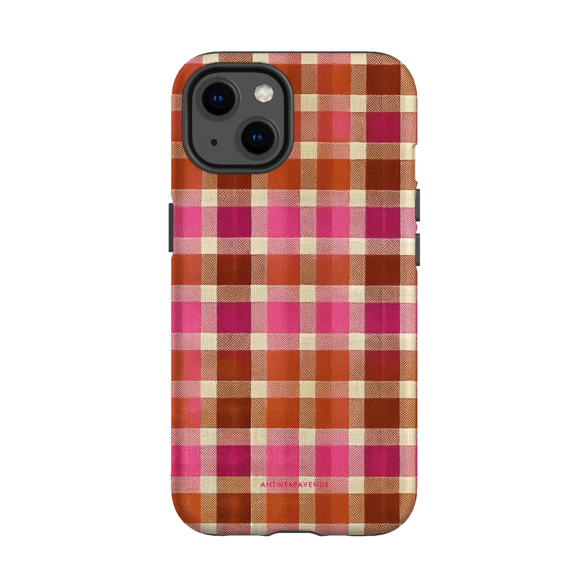 Pumpkin Plaid  - Case - iPhone 13 mockup