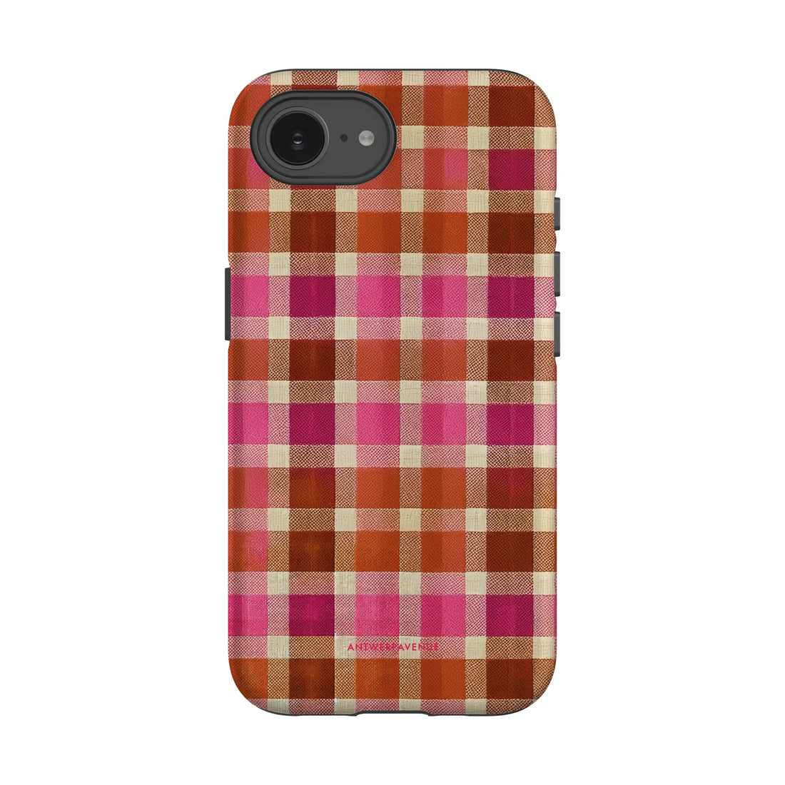 Pumpkin Plaid  - Case - iPhone 16e mockup